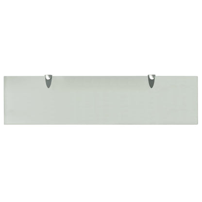 Schwebende Regale 2 Stk. Glas 80x20 cm 8 mm