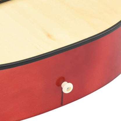 Klassische Gitarre für Anfänger 4/4 39" Lindenholz