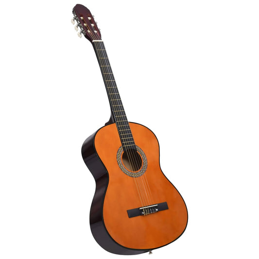 Klassische Gitarre für Anfänger 4/4 39" Lindenholz