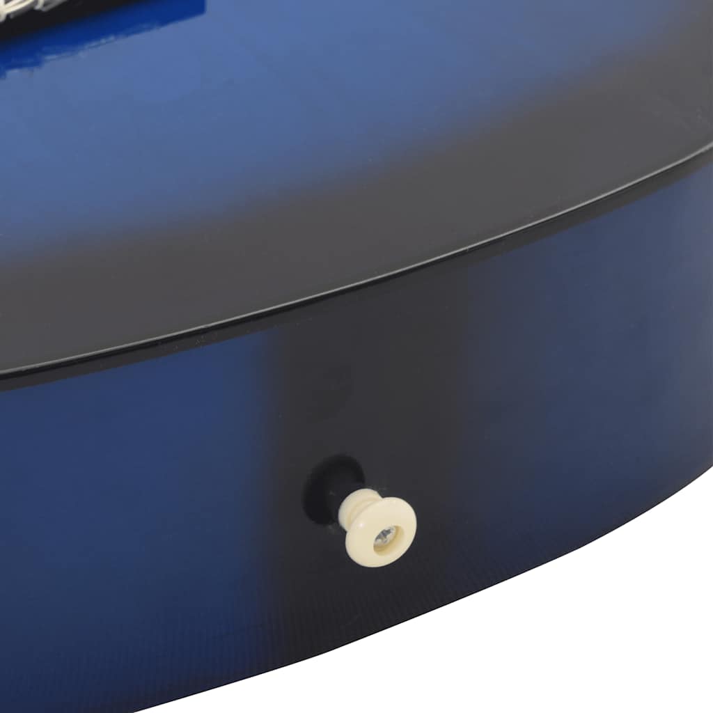 Klassikgitarre für Anfänger und Kinder Blau 3/4 36"
