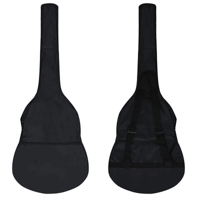 8-tlg. Klassikgitarren-Set für Anfänger Schwarz 3/4 36"