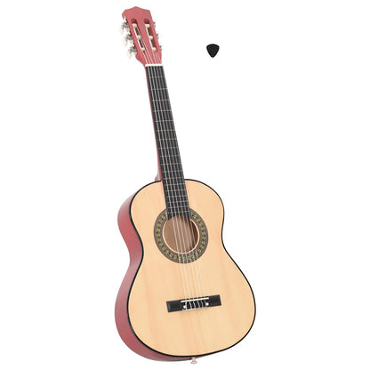 Klassische Gitarre für Anfänger und Kinder 1/2 34" Lindenholz