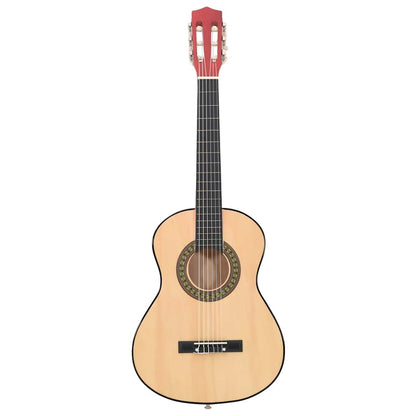 Klassische Gitarre für Anfänger und Kinder 1/2 34" Lindenholz