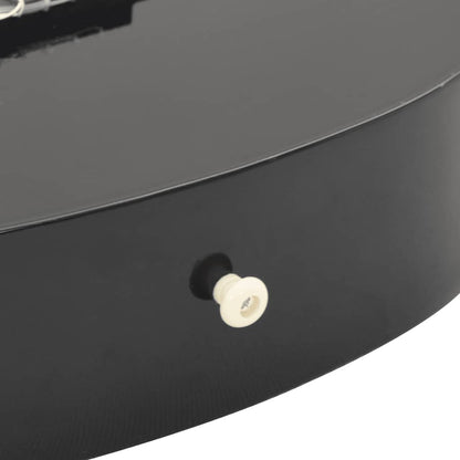 Chitarra classica per principianti e bambini, nera, misura 1/2, 34"