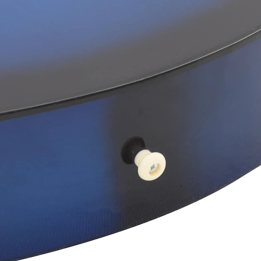 Westerngitarre Cutaway mit Equalizer und 6 Saiten Blau