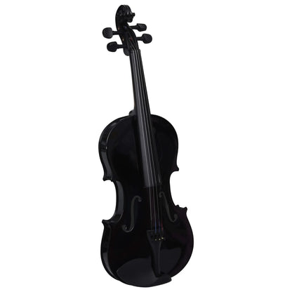 Violine Komplettset mit Bogen und Kinnhalter Helles Holz 4/4