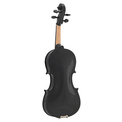 Violine Komplettset mit Bogen und Kinnhalter Helles Holz 4/4