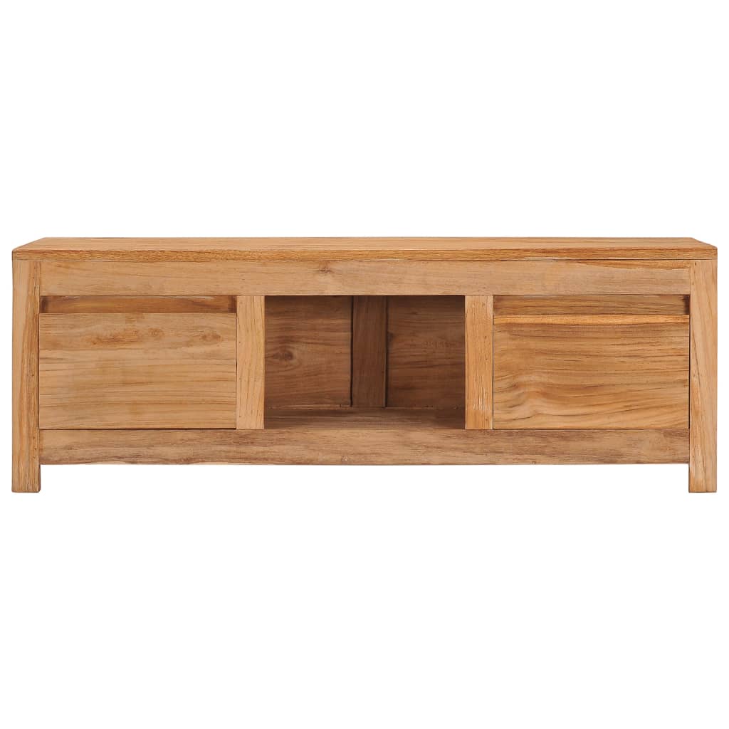 TV-Schrank 100×30×35 cm Massivholz Teak