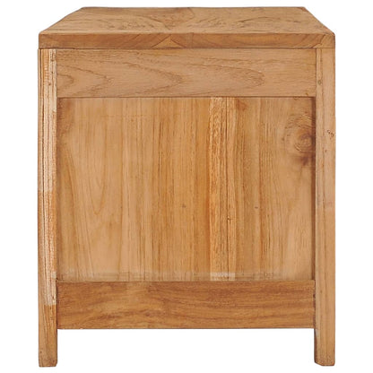 TV-Schrank 100×30×35 cm Massivholz Teak