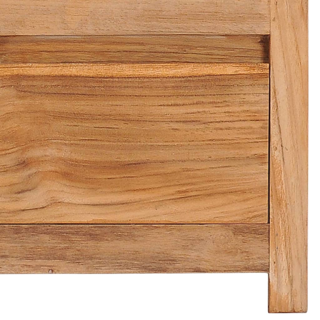 TV-Schrank 100×30×35 cm Massivholz Teak