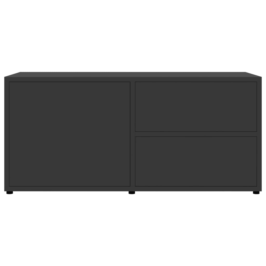 TV-Schrank Grau 80x34x36 cm Holzwerkstoff