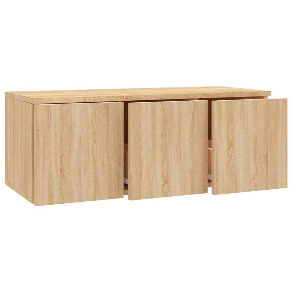 TV-Schrank Sonoma-Eiche 80x34x30 cm Holzwerkstoff