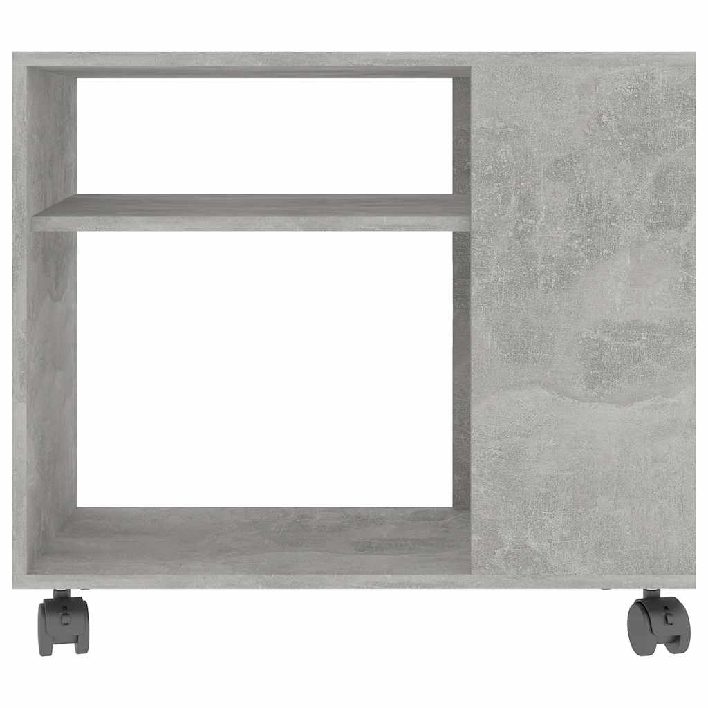 Beistelltisch Betongrau 70x35x55 cm Holzwerkstoff