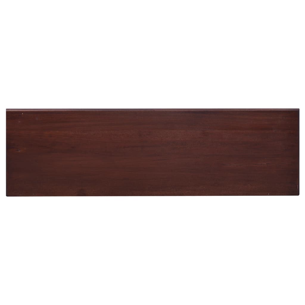 TV-Schrank Klassisch Braun 100x30x45 cm Massivholz Mahagoni