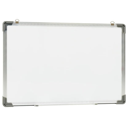 Magnetisches Whiteboard Weiß 50 x 35 cm Stahl