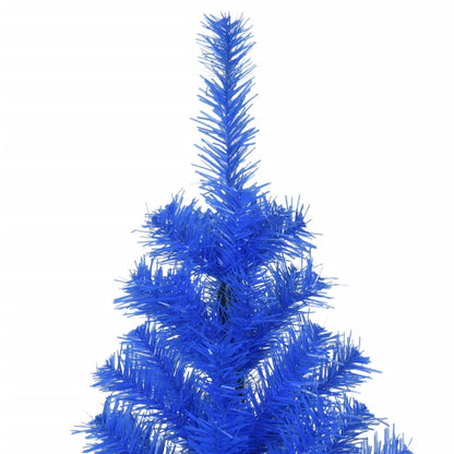 Künstlicher Weihnachtsbaum mit Ständer Blau 210 cm PVC