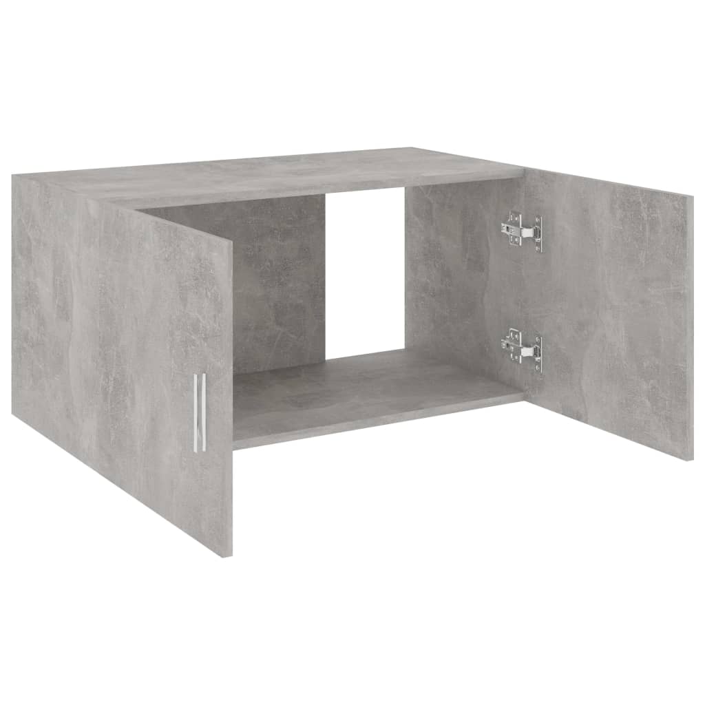 Wandschrank Betongrau 80 x 39 x 40 cm Holzwerkstoff