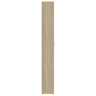 Garderobenschrank Sonoma-Eiche 55x25x189 cm Holzwerkstoff