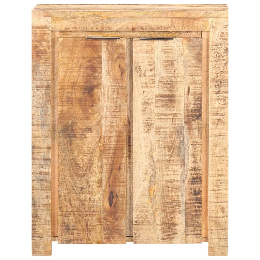 Sideboard 59x33x75 cm Raues Mangoholz