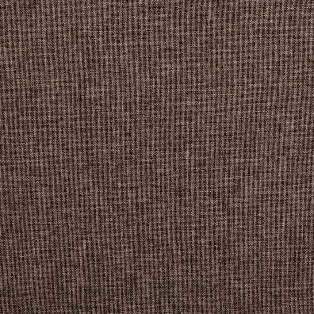 Verdunkelungsvorhänge Haken Leinenoptik 2 Stk. Taupe 140x175 cm