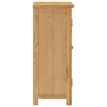 Schrank 45 x 32 x 85 cm Eiche Massivholz