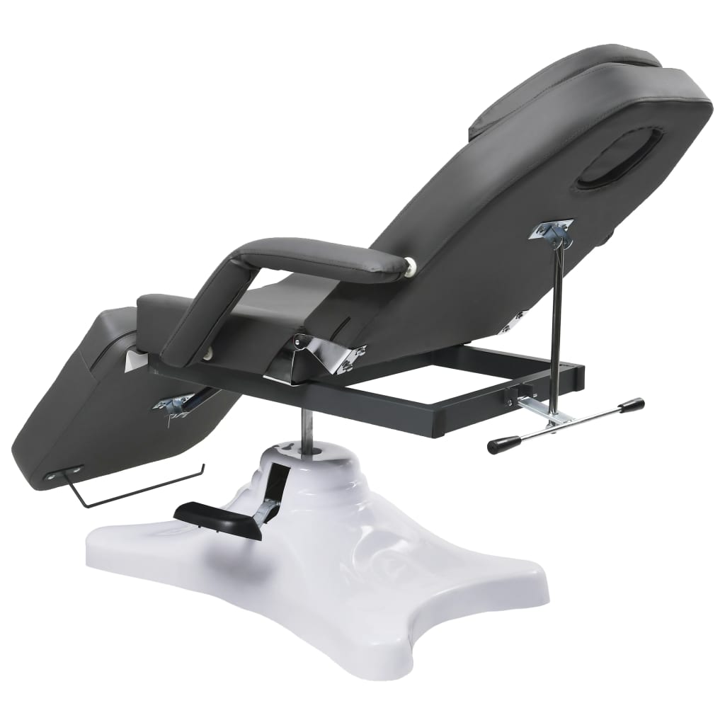 Massagetisch Grau 180x62x(86,5-118) cm