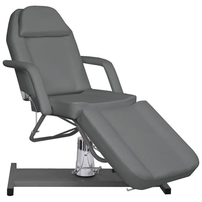 Massagetisch Grau 180x62x(87-112) cm