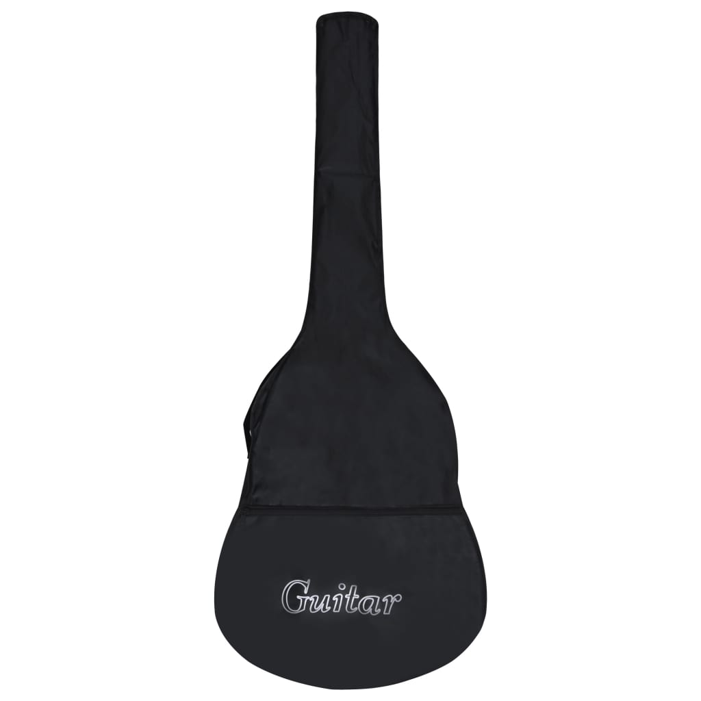 Klassikgitarre für Anfänger mit Tasche Schwarz 4/4 39"