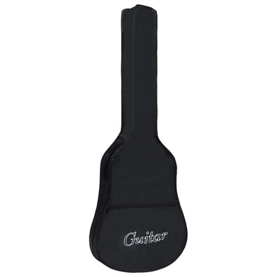 Klassikgitarre für Anfänger Kinder mit Tasche Schwarz 1/2 34"