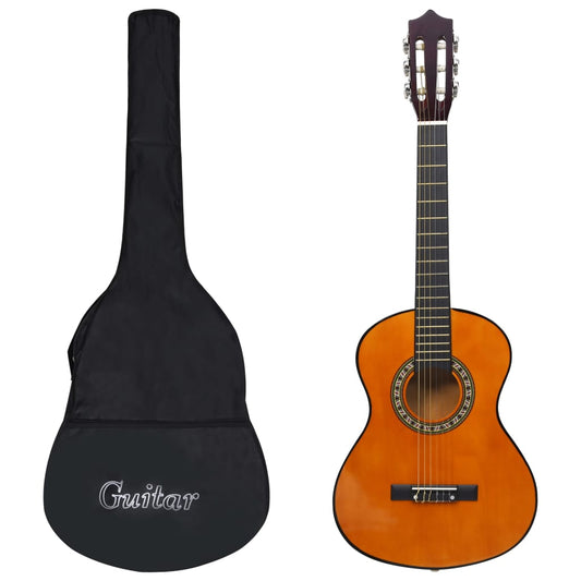 Klassikgitarre für Anfänger und Kinder mit Tasche 1/2 34"