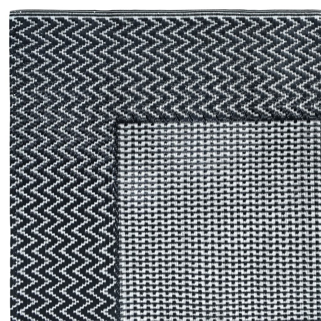 Outdoor-Teppich Grau 160x230 cm PP