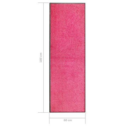 Fußmatte Waschbar Rosa 60x180 cm