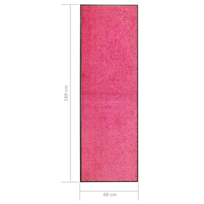 Fußmatte Waschbar Rosa 60x180 cm