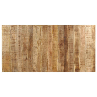 Esstisch 200x100x76 cm Raues Mangoholz