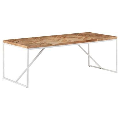 Esstisch 200x90x76 cm Massivholz Akazie und Mango