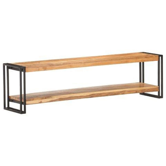 TV-Schrank 150x30x40 cm Massivholz Akazie