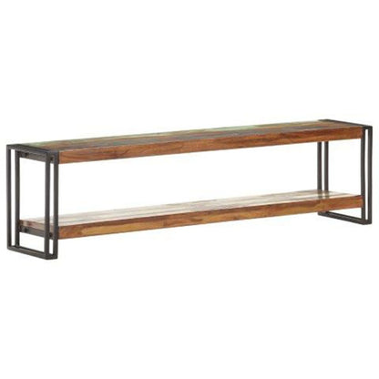 TV-Schrank 150x30x40 cm Recyceltes Massivholz