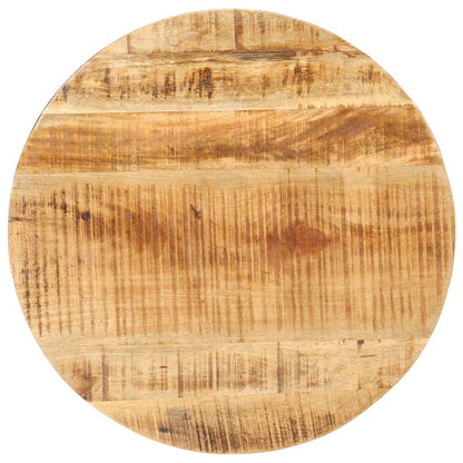 Couchtisch Ø68x43 cm Raues Mangoholz