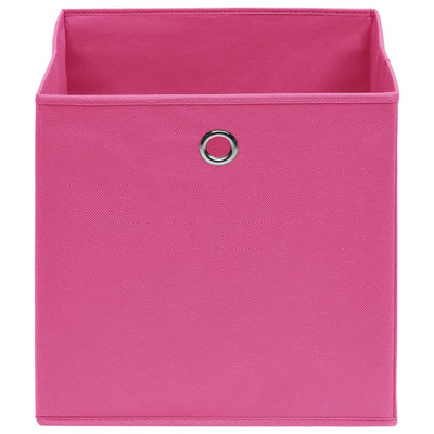 Aufbewahrungsboxen 4 Stk. Vliesstoff 28x28x28 cm Rosa