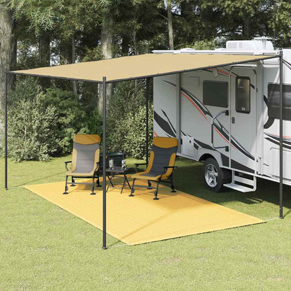 Tappeto per tenda 250x400 cm Beige