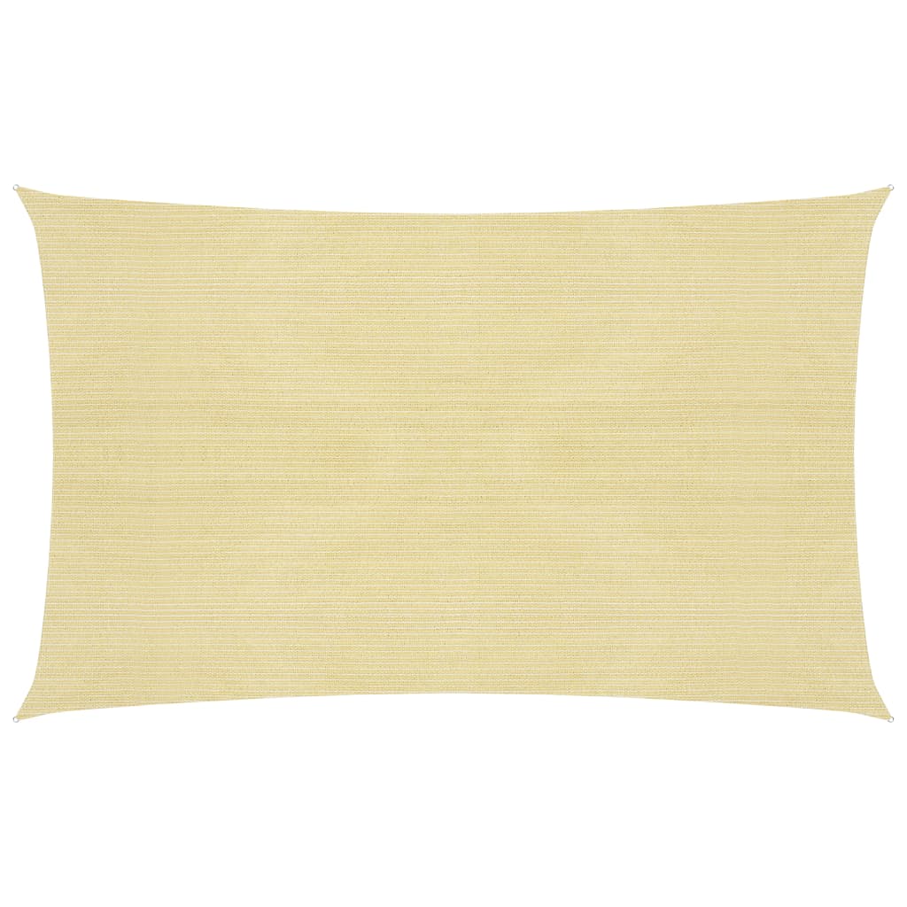 Sonnensegel 160 g/m² Beige 2x4,5 m HDPE