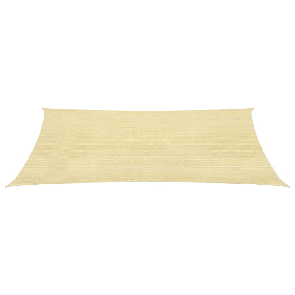 Sonnensegel 160 g/m² Beige 2x4,5 m HDPE