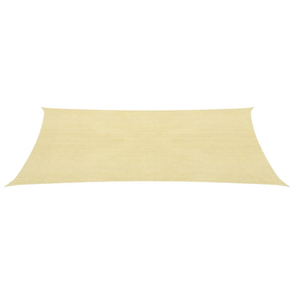 Sonnensegel 160 g/m² Beige 2x4,5 m HDPE