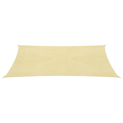 Sonnensegel 160 g/m² Beige 2,5x4,5 m HDPE