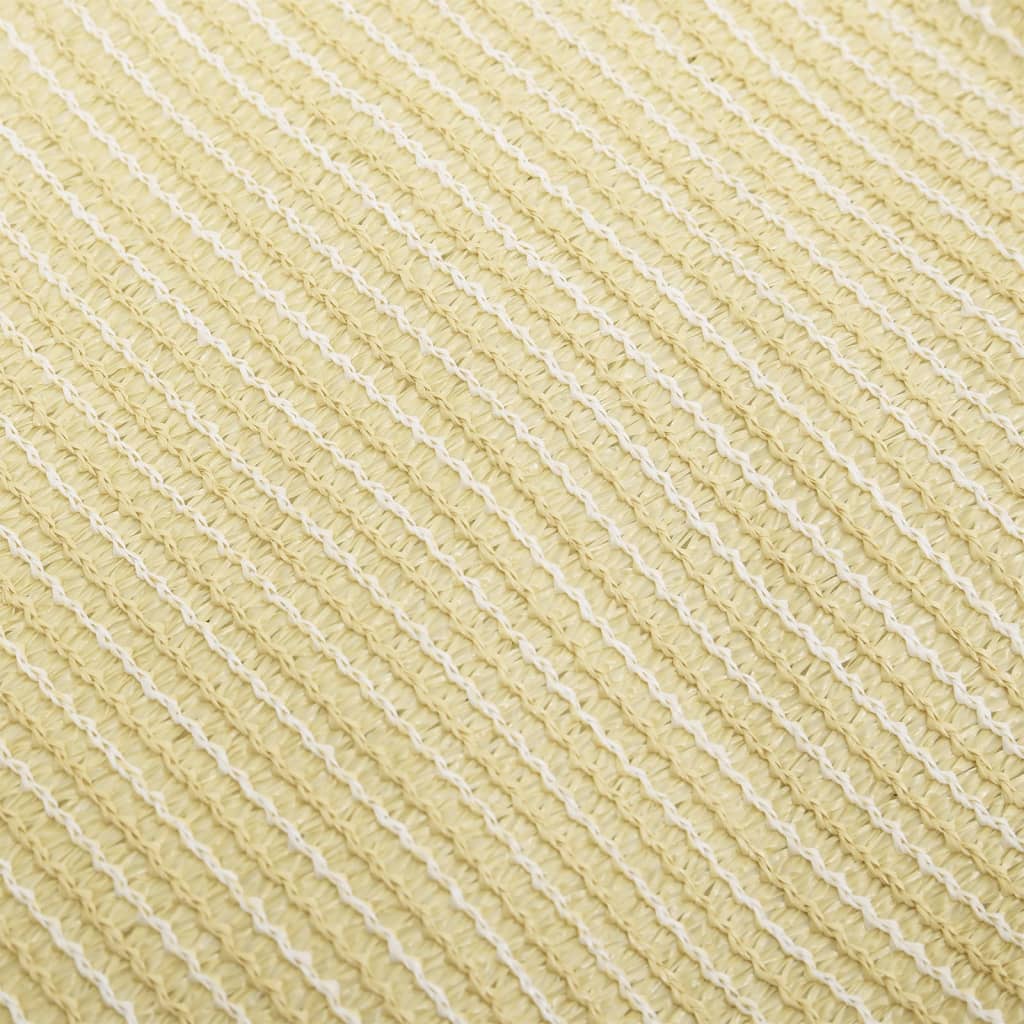 Sonnensegel 160 g/m² Beige 2,5x4,5 m HDPE