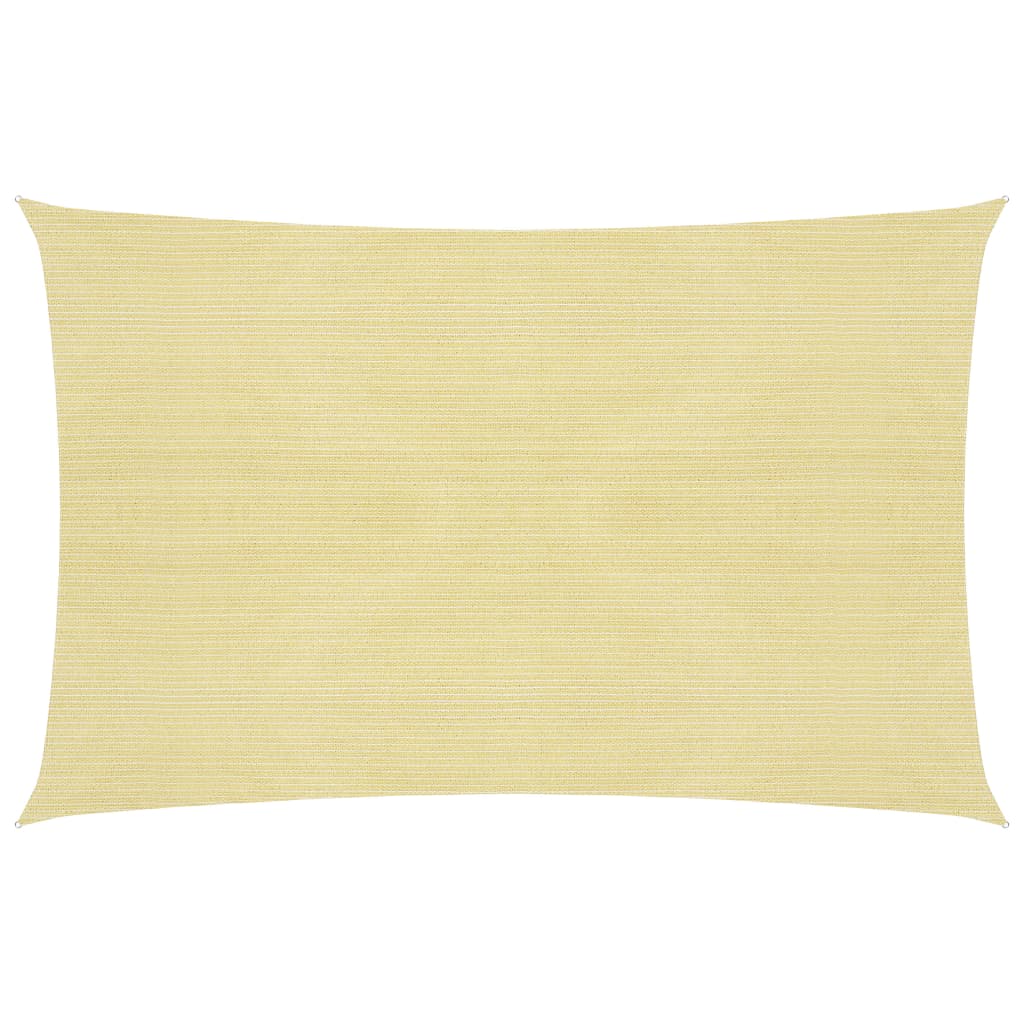 Sonnensegel 160 g/m² Beige 3x4,5 m HDPE