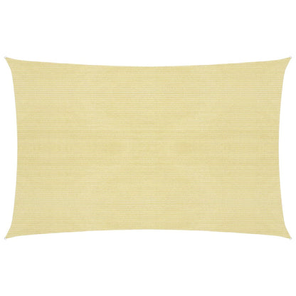 Sonnensegel 160 g/m² Beige 3x4,5 m HDPE