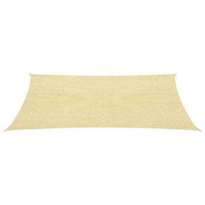 Sonnensegel 160 g/m² Beige 3x4,5 m HDPE