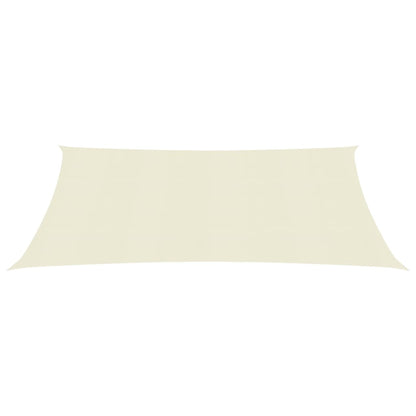 Sonnensegel 160 g/m² Creme 2x2,5 m HDPE