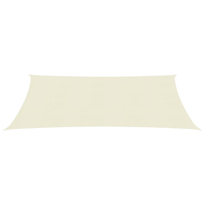 Sonnensegel 160 g/m² Creme 2,5x5 m HDPE